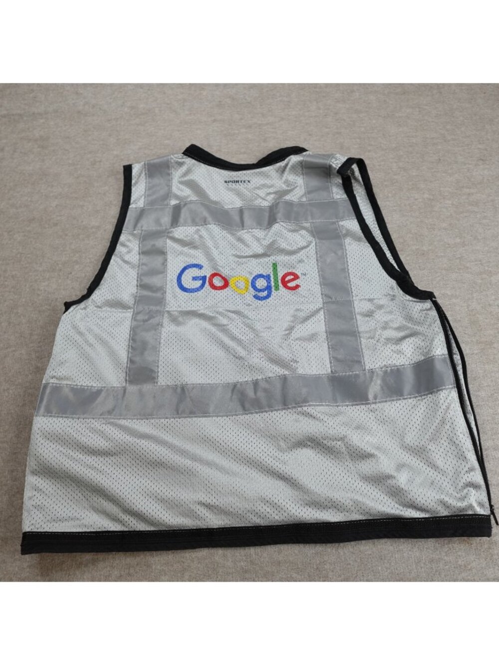 Sportex Vest Large Silver Google Safety